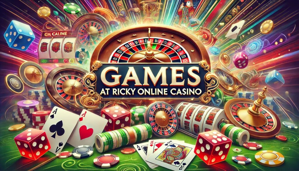 Games at Ricky Online Casino