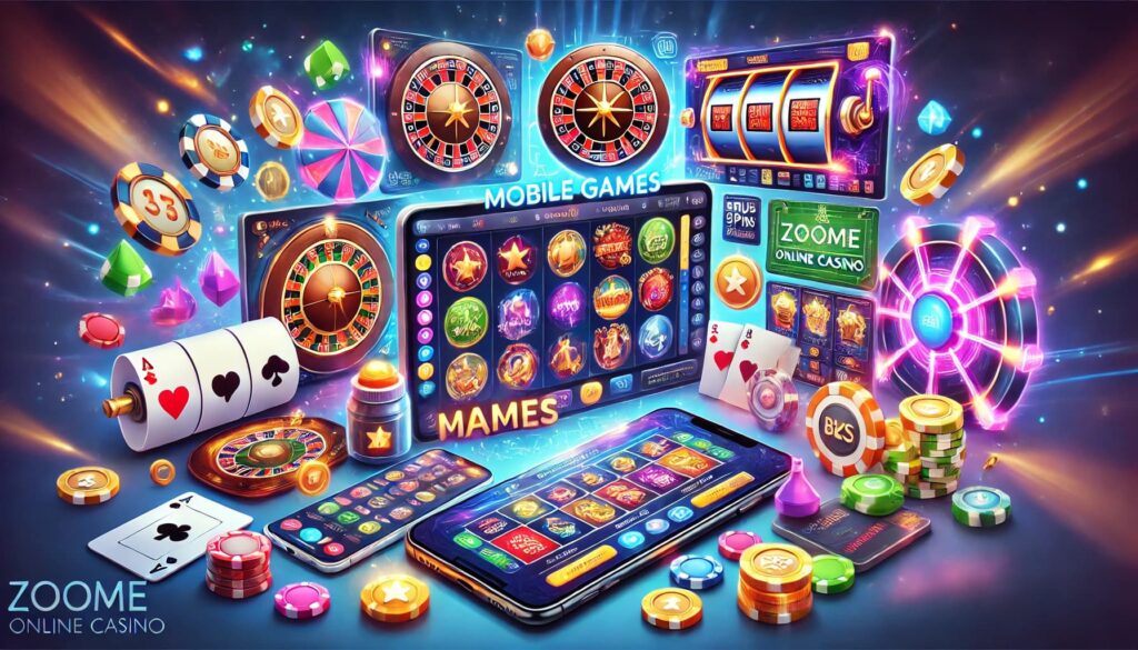 Mobile Games at Zoome Online Casino