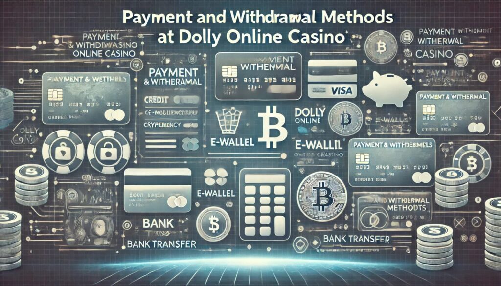 Payment and Withdrawal Methods at Dolly Online Casino